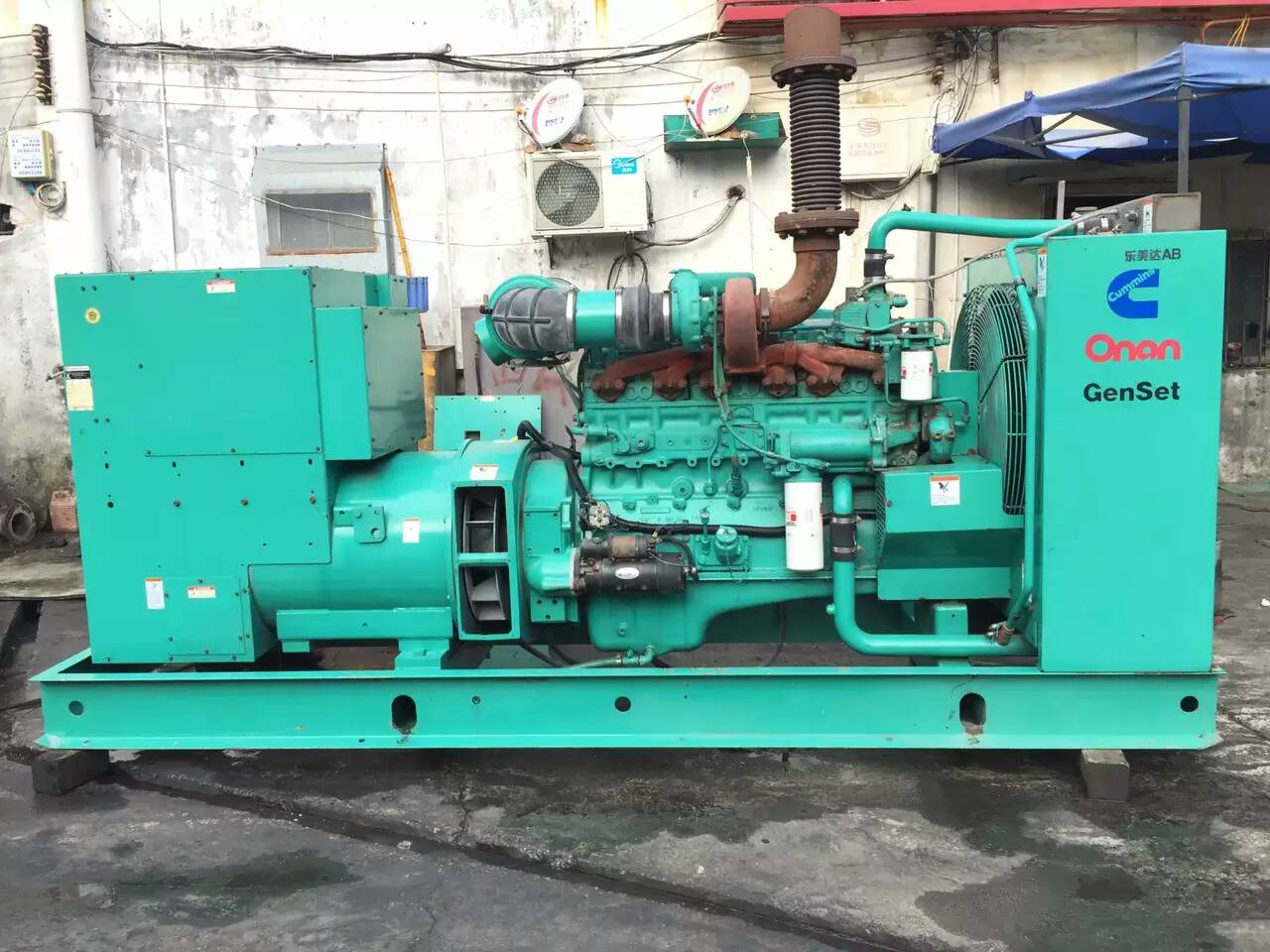 海陵租赁发电机-柴油发电机不正常冒烟的原因